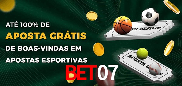 BET07 Ate 100% de Aposta Gratis